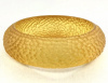 BB269 dimple carved applejuice bakelite bangle